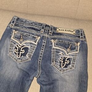 Rock Revival Blue Denim Jeans